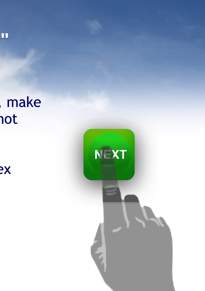 Tap here to continue.