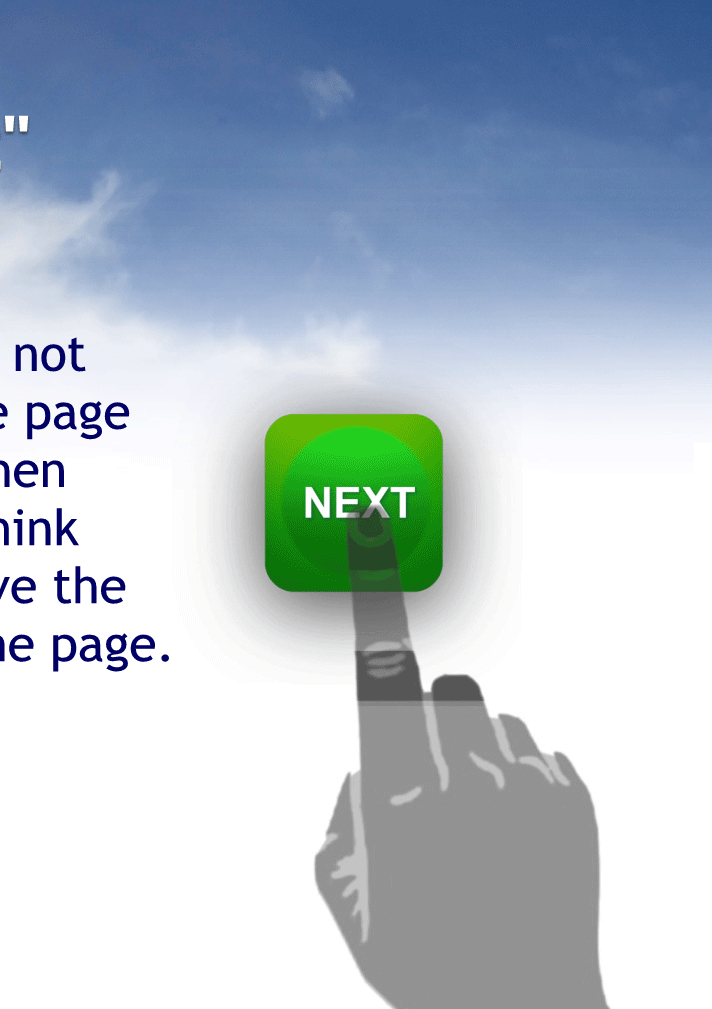 Tap here to continue.